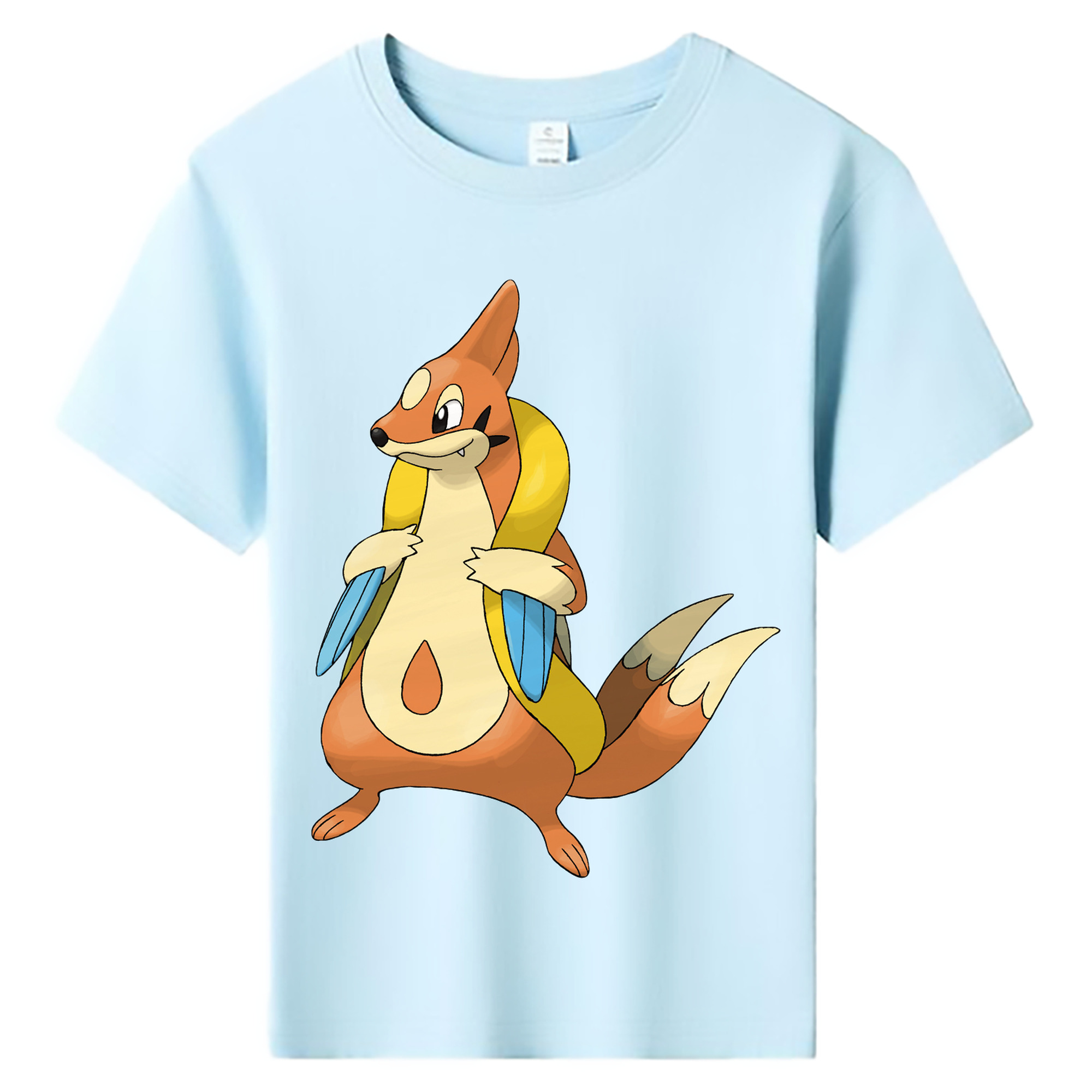 （画像用） ポケットモンスター Pokémon 綿100％キッズTシャツ（フロントプリント）